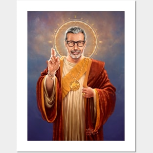 Saint Jeff of Goldblum Posters and Art